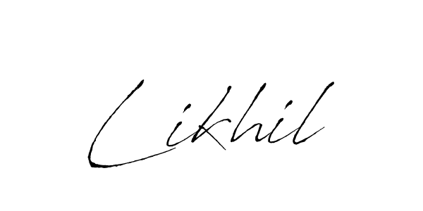 This is the best signature style for the Likhil name. Also you like these signature font (Antro_Vectra). Mix name signature. Likhil signature style 6 images and pictures png