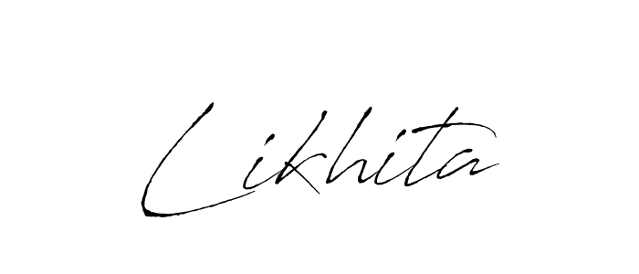 if you are searching for the best signature style for your name Likhita. so please give up your signature search. here we have designed multiple signature styles  using Antro_Vectra. Likhita signature style 6 images and pictures png