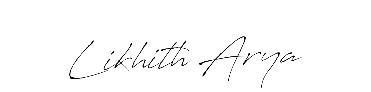 Once you've used our free online signature maker to create your best signature Antro_Vectra style, it's time to enjoy all of the benefits that Likhith Arya name signing documents. Likhith Arya signature style 6 images and pictures png