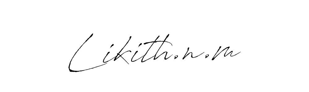 See photos of Likith.n.m official signature by Spectra . Check more albums & portfolios. Read reviews & check more about Antro_Vectra font. Likith.n.m signature style 6 images and pictures png