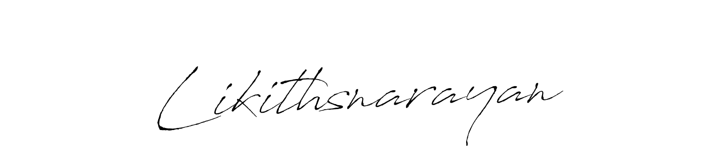 This is the best signature style for the Likithsnarayan name. Also you like these signature font (Antro_Vectra). Mix name signature. Likithsnarayan signature style 6 images and pictures png