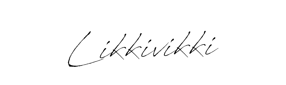 Once you've used our free online signature maker to create your best signature Antro_Vectra style, it's time to enjoy all of the benefits that Likkivikki name signing documents. Likkivikki signature style 6 images and pictures png