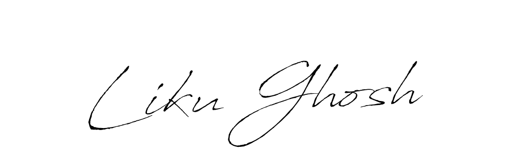 Here are the top 10 professional signature styles for the name Liku Ghosh. These are the best autograph styles you can use for your name. Liku Ghosh signature style 6 images and pictures png