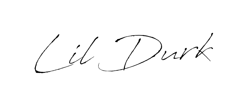 Similarly Antro_Vectra is the best handwritten signature design. Signature creator online .You can use it as an online autograph creator for name Lil Durk. Lil Durk signature style 6 images and pictures png