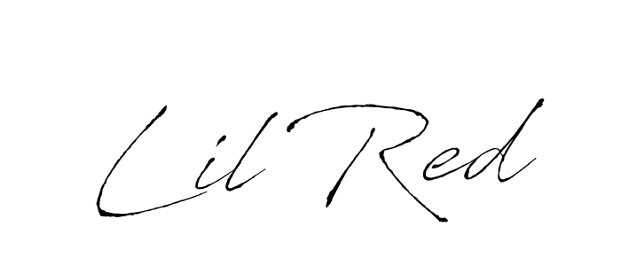 if you are searching for the best signature style for your name Lil Red. so please give up your signature search. here we have designed multiple signature styles  using Antro_Vectra. Lil Red signature style 6 images and pictures png