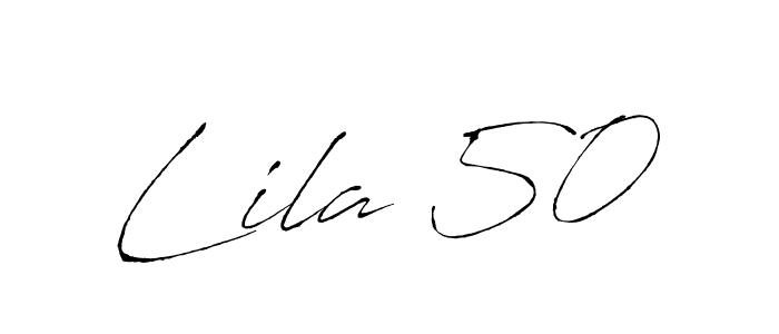Once you've used our free online signature maker to create your best signature Antro_Vectra style, it's time to enjoy all of the benefits that Lila 50 name signing documents. Lila 50 signature style 6 images and pictures png