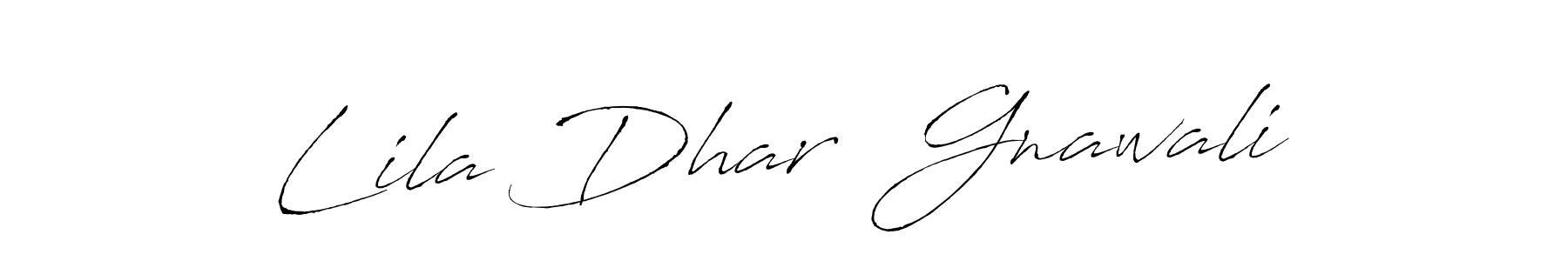 Make a beautiful signature design for name Lila Dhar  Gnawali. Use this online signature maker to create a handwritten signature for free. Lila Dhar  Gnawali signature style 6 images and pictures png