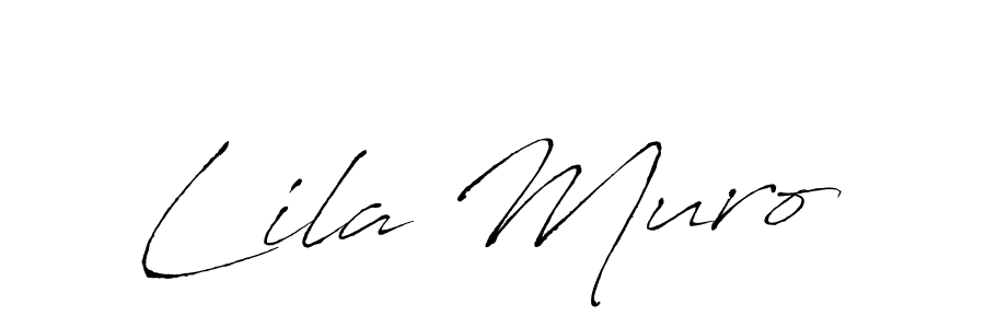The best way (Antro_Vectra) to make a short signature is to pick only two or three words in your name. The name Lila Muro include a total of six letters. For converting this name. Lila Muro signature style 6 images and pictures png