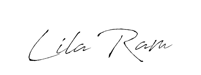 How to make Lila Ram signature? Antro_Vectra is a professional autograph style. Create handwritten signature for Lila Ram name. Lila Ram signature style 6 images and pictures png