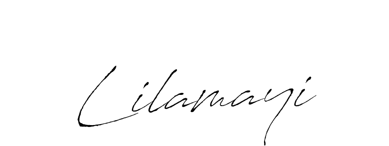 You should practise on your own different ways (Antro_Vectra) to write your name (Lilamayi) in signature. don't let someone else do it for you. Lilamayi signature style 6 images and pictures png