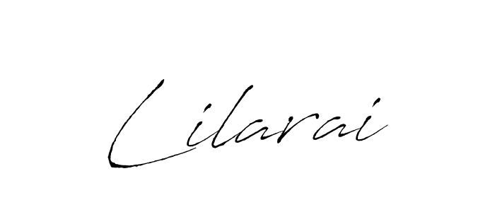 Also we have Lilarai name is the best signature style. Create professional handwritten signature collection using Antro_Vectra autograph style. Lilarai signature style 6 images and pictures png