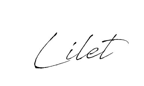 Best and Professional Signature Style for Lilet. Antro_Vectra Best Signature Style Collection. Lilet signature style 6 images and pictures png