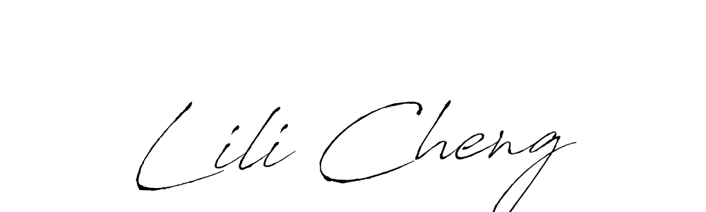 The best way (Antro_Vectra) to make a short signature is to pick only two or three words in your name. The name Lili Cheng include a total of six letters. For converting this name. Lili Cheng signature style 6 images and pictures png