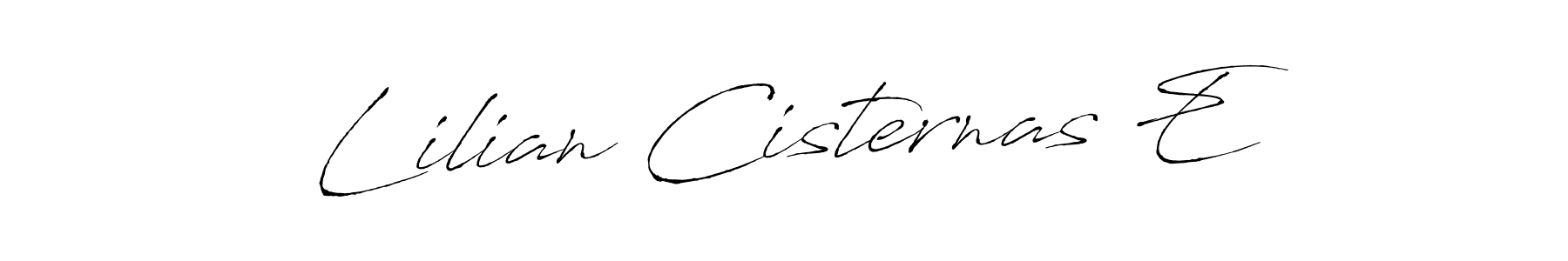 Make a beautiful signature design for name Lilian Cisternas E. Use this online signature maker to create a handwritten signature for free. Lilian Cisternas E signature style 6 images and pictures png