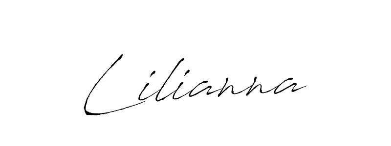 Similarly Antro_Vectra is the best handwritten signature design. Signature creator online .You can use it as an online autograph creator for name Lilianna. Lilianna signature style 6 images and pictures png