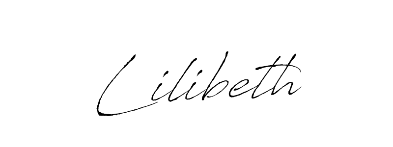 Lilibeth stylish signature style. Best Handwritten Sign (Antro_Vectra) for my name. Handwritten Signature Collection Ideas for my name Lilibeth. Lilibeth signature style 6 images and pictures png