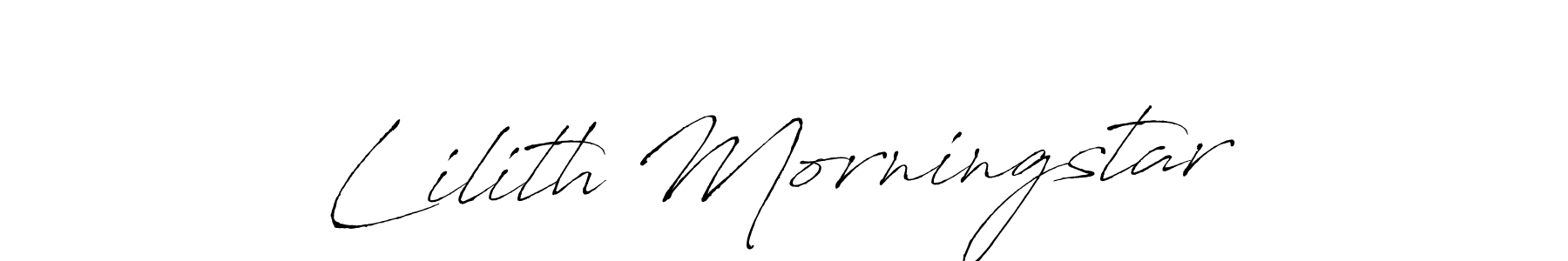 How to make Lilith Morningstar signature? Antro_Vectra is a professional autograph style. Create handwritten signature for Lilith Morningstar name. Lilith Morningstar signature style 6 images and pictures png