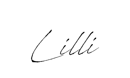 Once you've used our free online signature maker to create your best signature Antro_Vectra style, it's time to enjoy all of the benefits that Lilli name signing documents. Lilli signature style 6 images and pictures png