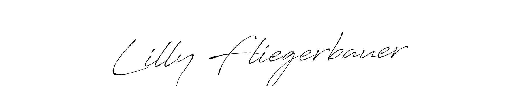 It looks lik you need a new signature style for name Lilly Fliegerbauer. Design unique handwritten (Antro_Vectra) signature with our free signature maker in just a few clicks. Lilly Fliegerbauer signature style 6 images and pictures png