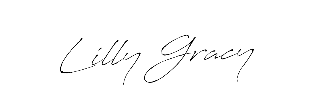 Also You can easily find your signature by using the search form. We will create Lilly Gracy name handwritten signature images for you free of cost using Antro_Vectra sign style. Lilly Gracy signature style 6 images and pictures png