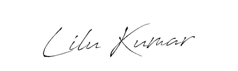 Make a short Lilu Kumar signature style. Manage your documents anywhere anytime using Antro_Vectra. Create and add eSignatures, submit forms, share and send files easily. Lilu Kumar signature style 6 images and pictures png