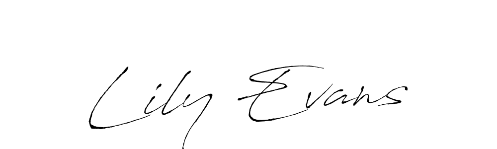 Lily Evans stylish signature style. Best Handwritten Sign (Antro_Vectra) for my name. Handwritten Signature Collection Ideas for my name Lily Evans. Lily Evans signature style 6 images and pictures png