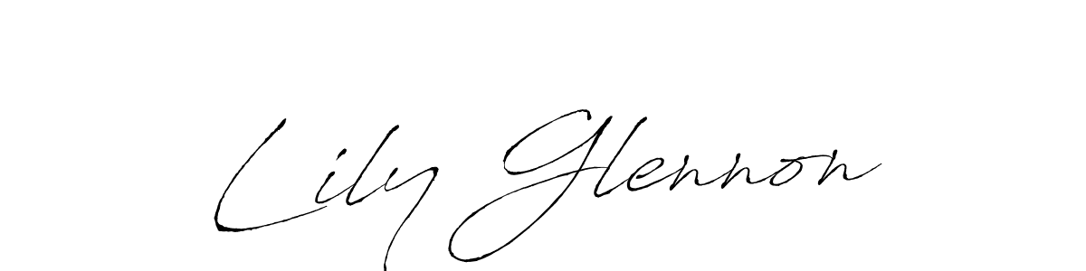 Create a beautiful signature design for name Lily Glennon. With this signature (Antro_Vectra) fonts, you can make a handwritten signature for free. Lily Glennon signature style 6 images and pictures png
