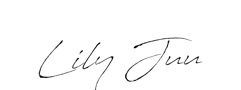 Also You can easily find your signature by using the search form. We will create Lily Juu name handwritten signature images for you free of cost using Antro_Vectra sign style. Lily Juu signature style 6 images and pictures png