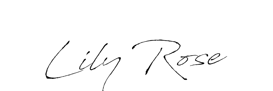 The best way (Antro_Vectra) to make a short signature is to pick only two or three words in your name. The name Lily Rose include a total of six letters. For converting this name. Lily Rose signature style 6 images and pictures png