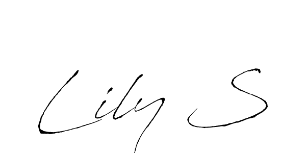 You can use this online signature creator to create a handwritten signature for the name Lily S. This is the best online autograph maker. Lily S signature style 6 images and pictures png