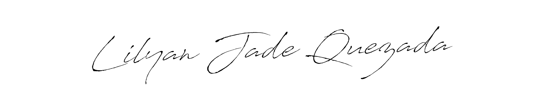 How to Draw Lilyan Jade Quezada signature style? Antro_Vectra is a latest design signature styles for name Lilyan Jade Quezada. Lilyan Jade Quezada signature style 6 images and pictures png