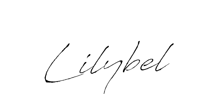 Make a beautiful signature design for name Lilybel. With this signature (Antro_Vectra) style, you can create a handwritten signature for free. Lilybel signature style 6 images and pictures png