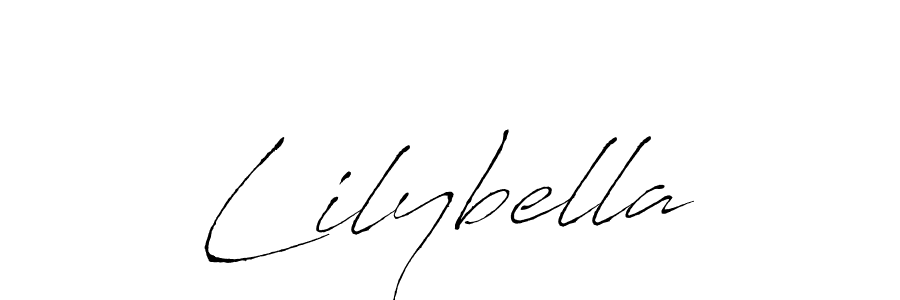 You should practise on your own different ways (Antro_Vectra) to write your name (Lilybella) in signature. don't let someone else do it for you. Lilybella signature style 6 images and pictures png