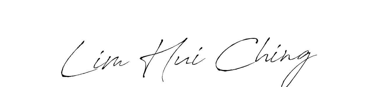 Also You can easily find your signature by using the search form. We will create Lim Hui Ching name handwritten signature images for you free of cost using Antro_Vectra sign style. Lim Hui Ching signature style 6 images and pictures png