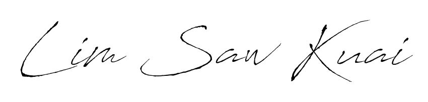 Get an exclusive digital autograph for Lim Saw Kuai. The Antro_Vectra typeface captures the charm of real penmanship on paper. Lim Saw Kuai signature style 6 images and pictures png