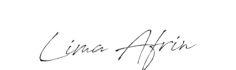 Also we have Lima Afrin name is the best signature style. Create professional handwritten signature collection using Antro_Vectra autograph style. Lima Afrin signature style 6 images and pictures png