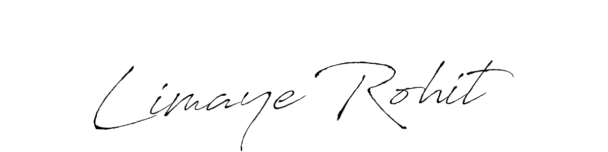 Design your own signature with our free online signature maker. With this signature software, you can create a handwritten (Antro_Vectra) signature for name Limaye Rohit. Limaye Rohit signature style 6 images and pictures png