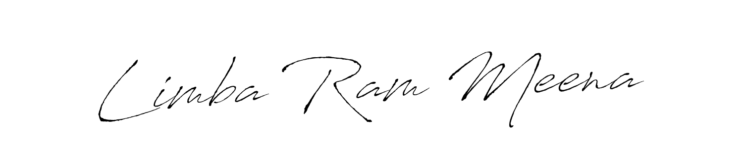 Use a signature maker to create a handwritten signature online. With this signature software, you can design (Antro_Vectra) your own signature for name Limba Ram Meena. Limba Ram Meena signature style 6 images and pictures png