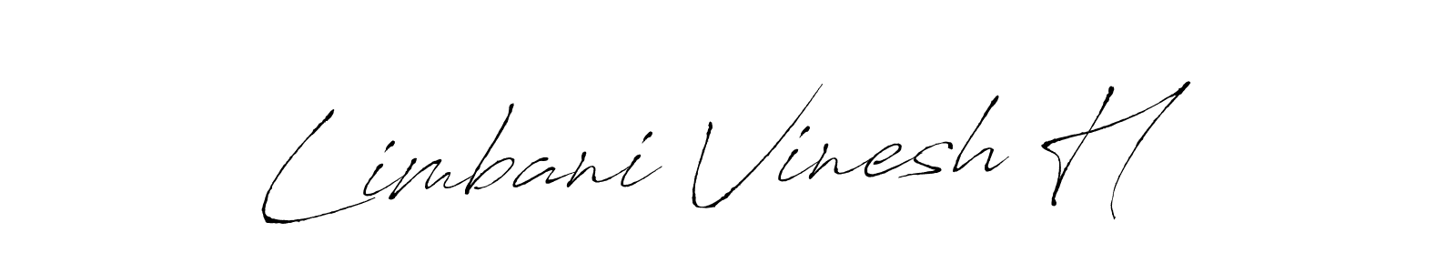 Similarly Antro_Vectra is the best handwritten signature design. Signature creator online .You can use it as an online autograph creator for name Limbani Vinesh H. Limbani Vinesh H signature style 6 images and pictures png