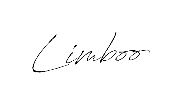 Limboo stylish signature style. Best Handwritten Sign (Antro_Vectra) for my name. Handwritten Signature Collection Ideas for my name Limboo. Limboo signature style 6 images and pictures png