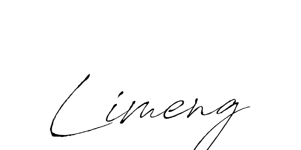 Also we have Limeng name is the best signature style. Create professional handwritten signature collection using Antro_Vectra autograph style. Limeng signature style 6 images and pictures png