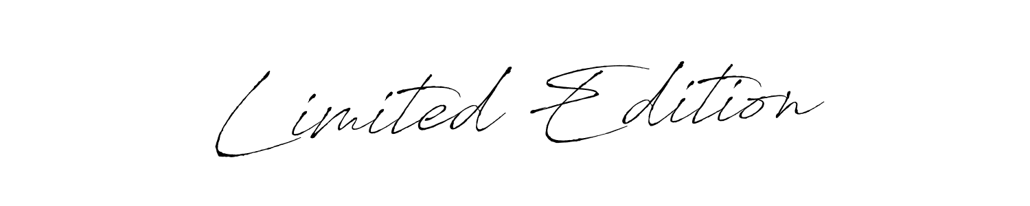 Antro_Vectra is a professional signature style that is perfect for those who want to add a touch of class to their signature. It is also a great choice for those who want to make their signature more unique. Get Limited Edition name to fancy signature for free. Limited Edition signature style 6 images and pictures png