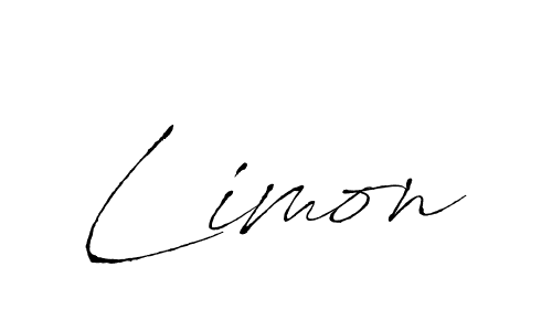 Design your own signature with our free online signature maker. With this signature software, you can create a handwritten (Antro_Vectra) signature for name Limon. Limon signature style 6 images and pictures png