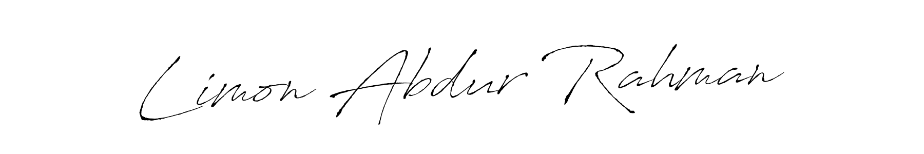 Also we have Limon Abdur Rahman name is the best signature style. Create professional handwritten signature collection using Antro_Vectra autograph style. Limon Abdur Rahman signature style 6 images and pictures png