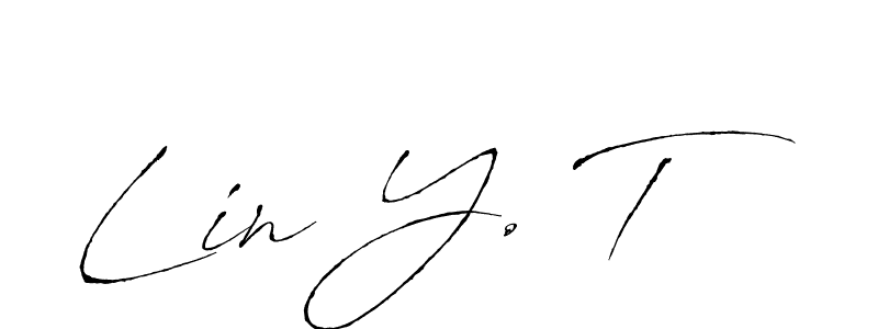 See photos of Lin Y. T official signature by Spectra . Check more albums & portfolios. Read reviews & check more about Antro_Vectra font. Lin Y. T signature style 6 images and pictures png