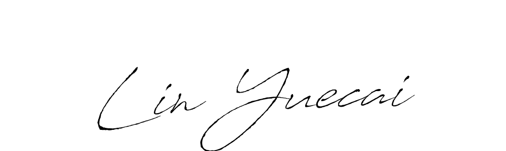Antro_Vectra is a professional signature style that is perfect for those who want to add a touch of class to their signature. It is also a great choice for those who want to make their signature more unique. Get Lin Yuecai name to fancy signature for free. Lin Yuecai signature style 6 images and pictures png