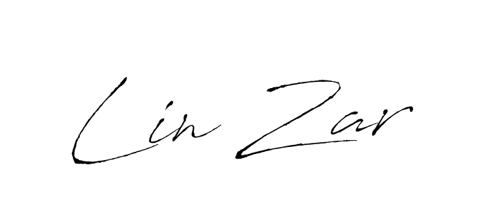 You should practise on your own different ways (Antro_Vectra) to write your name (Lin Zar) in signature. don't let someone else do it for you. Lin Zar signature style 6 images and pictures png