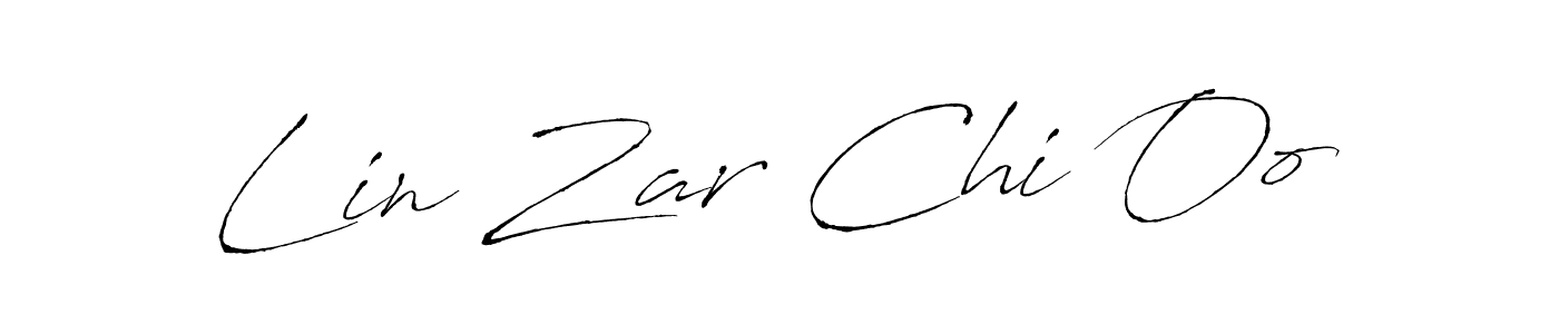 Create a beautiful signature design for name Lin Zar Chi Oo. With this signature (Antro_Vectra) fonts, you can make a handwritten signature for free. Lin Zar Chi Oo signature style 6 images and pictures png