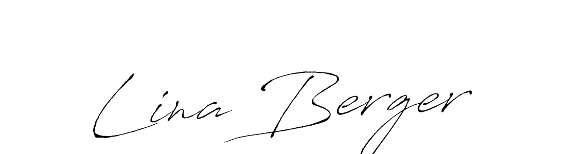 Make a short Lina Berger signature style. Manage your documents anywhere anytime using Antro_Vectra. Create and add eSignatures, submit forms, share and send files easily. Lina Berger signature style 6 images and pictures png