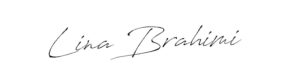 Best and Professional Signature Style for Lina Brahimi. Antro_Vectra Best Signature Style Collection. Lina Brahimi signature style 6 images and pictures png